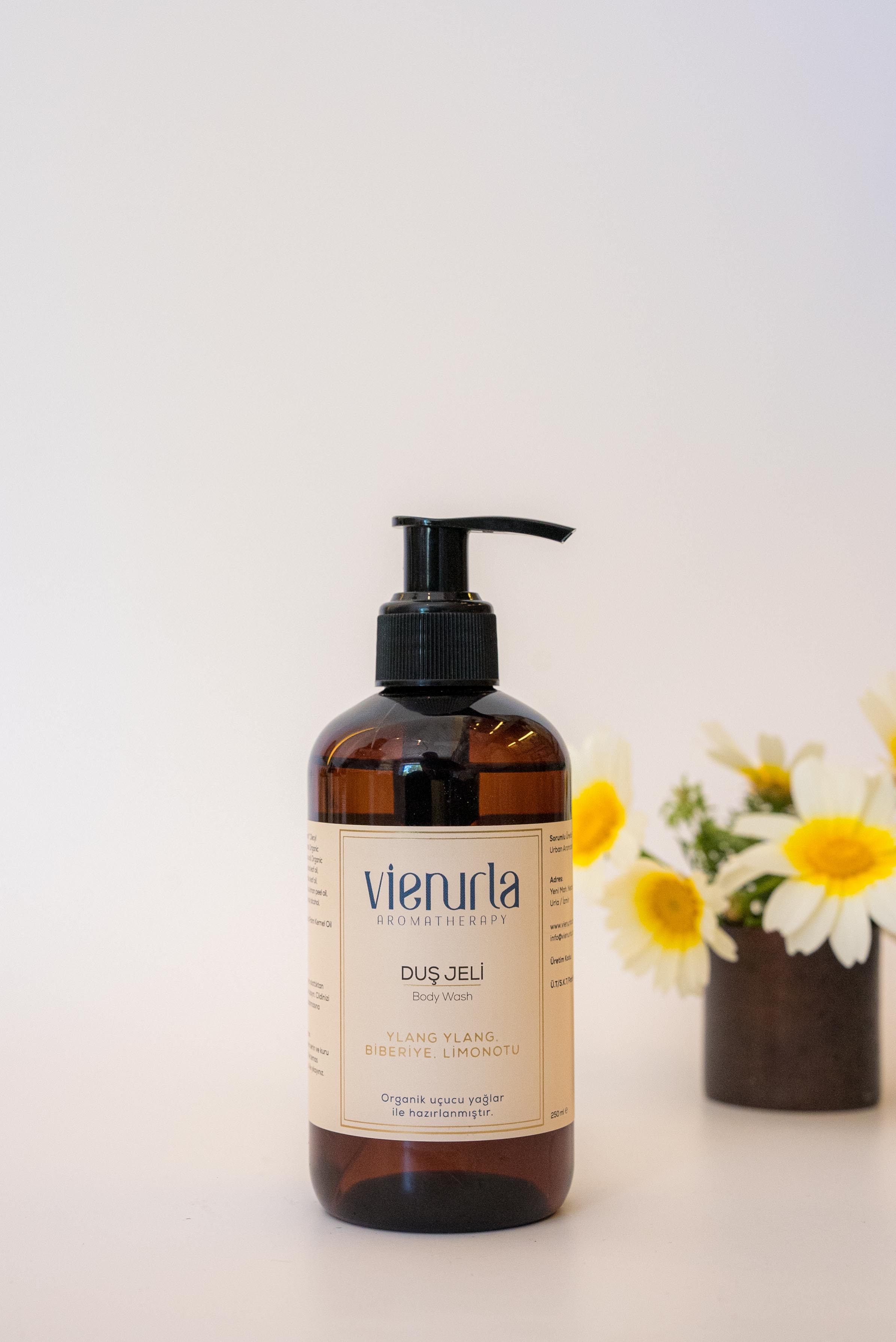 Limonotu & Ylang Ylang & Biberiye Aromaterapötik Etkili Duş Jeli