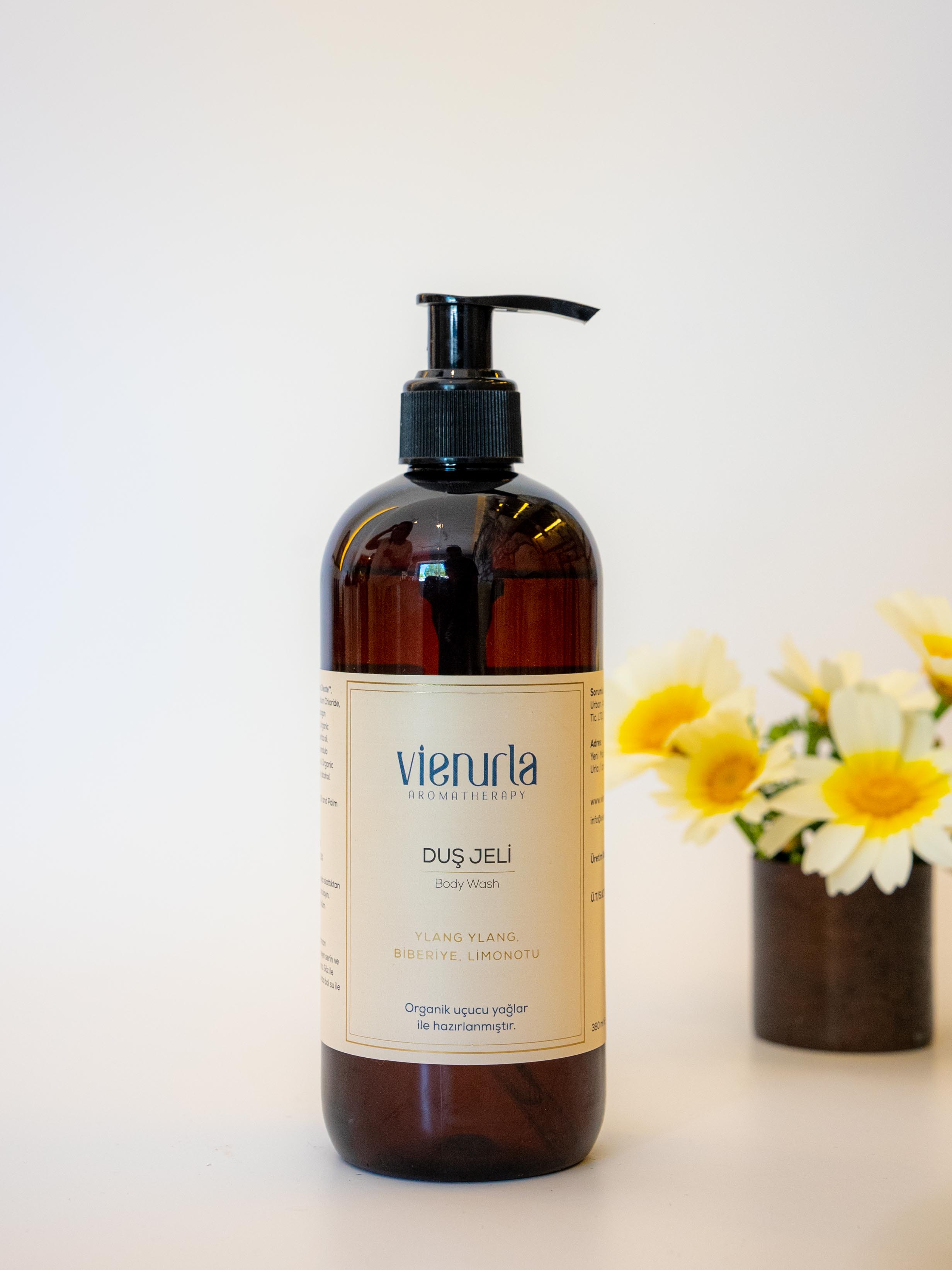 Limonotu & Ylang Ylang & Biberiye Aromaterapötik Etkili Duş Jeli