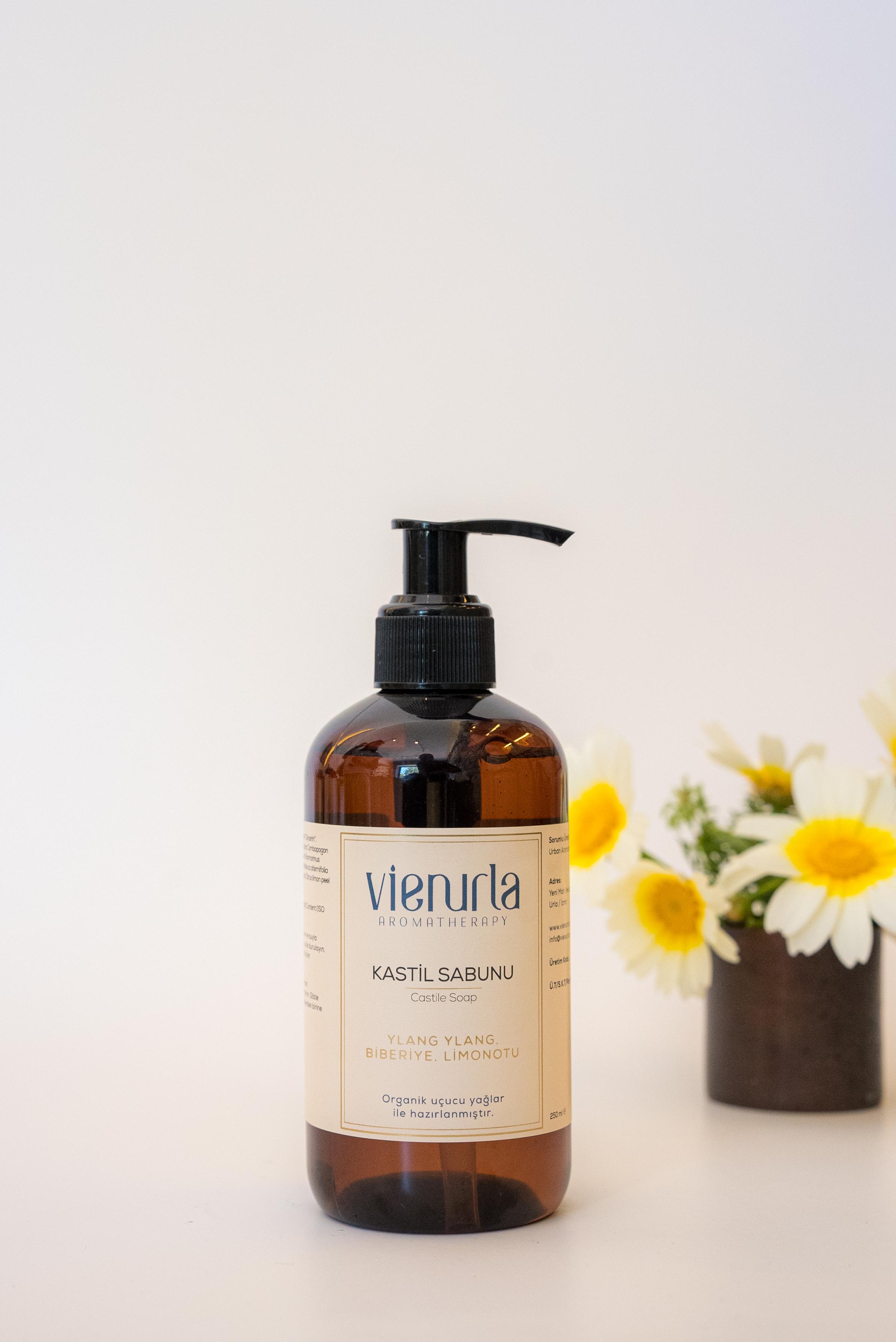 Limonotu & Ylang Ylang & Biberiye Aromaterapötik Etkili Kastil Sabunu