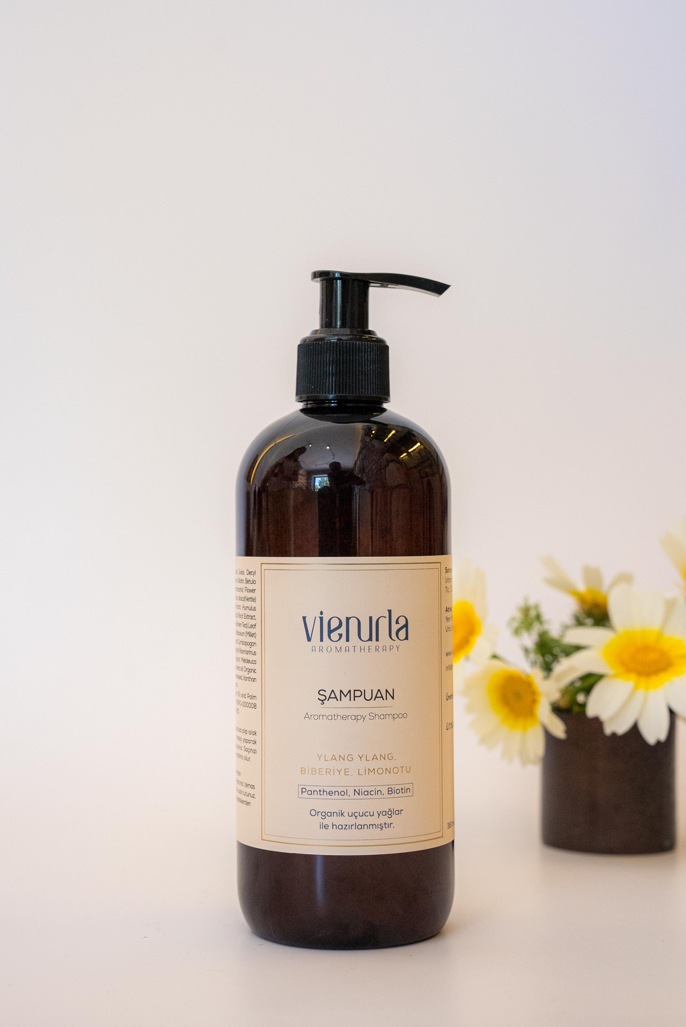 Limonotu & Ylang Ylang & Biberiye Aromaterapötik Etkili Şampuan